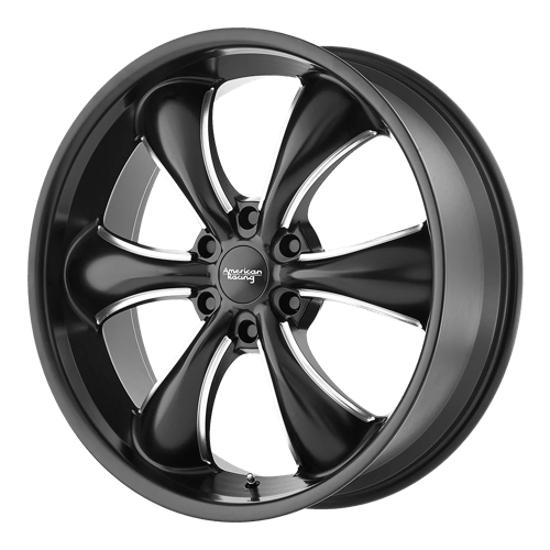 American Racing AR914 TT60 TRUCK Satin Black Milled 20x8.5 +15 6x120mm 66.9mm - Wheelwiz