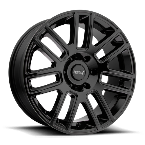 American Racing AR915 Gloss Black 22x9 +30 6x135mm 87.1mm - Wheelwiz
