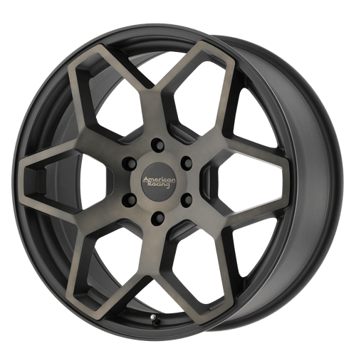 American Racing AR916 Satin Black W/ Dark Tint Cc 18x8.5 +35 6x139.7mm 106.1mm - Wheelwiz
