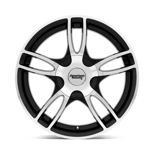 American Racing AR919 ESTRELLA 2 Gloss Black Machined 16x7 +40 4x100|4x114.3mm 72.6mm - WheelWiz