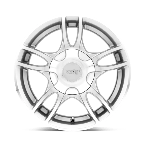 American Racing AR919 ESTRELLA 2 Silver Machined 17x7.5 +45 5x110|5x115mm 72.6mm - WheelWiz