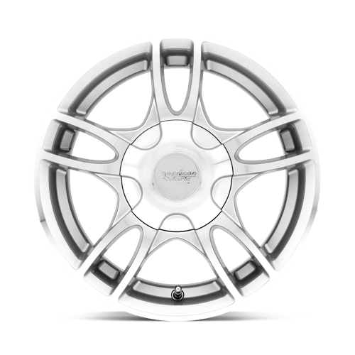 American Racing AR919 ESTRELLA 2 Silver Machined 17x7.5 +45 5x114.3|5x120mm 74.1mm - Wheelwiz