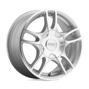 American Racing AR919 ESTRELLA 2 Silver Machined 16x7 +40 5x108|5x114.3mm 72.6mm - WheelWiz