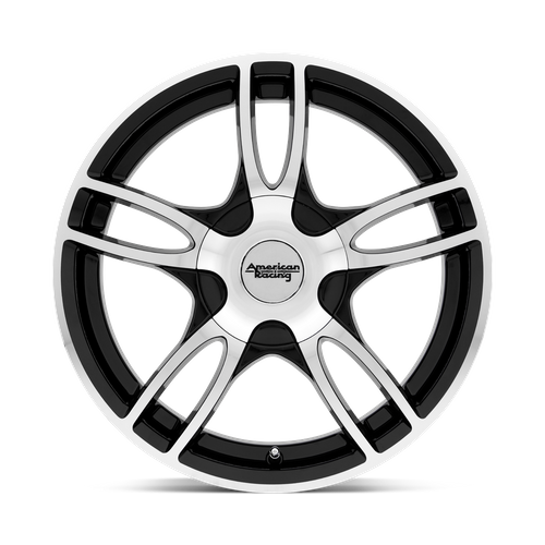 American Racing AR919 ESTRELLA 2 Gloss Black Machined 15x7 +35 5x100|5x105mm 72.6mm