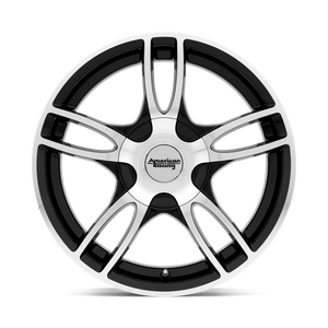 American Racing AR919 ESTRELLA 2 Gloss Black Machined 15x7 +35 5x100|5x105mm 72.6mm