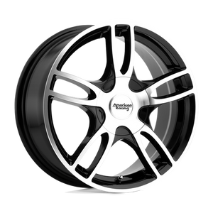 American Racing AR919 ESTRELLA 2 Gloss Black Machined 15x7 +35 5x100|5x105mm 72.6mm