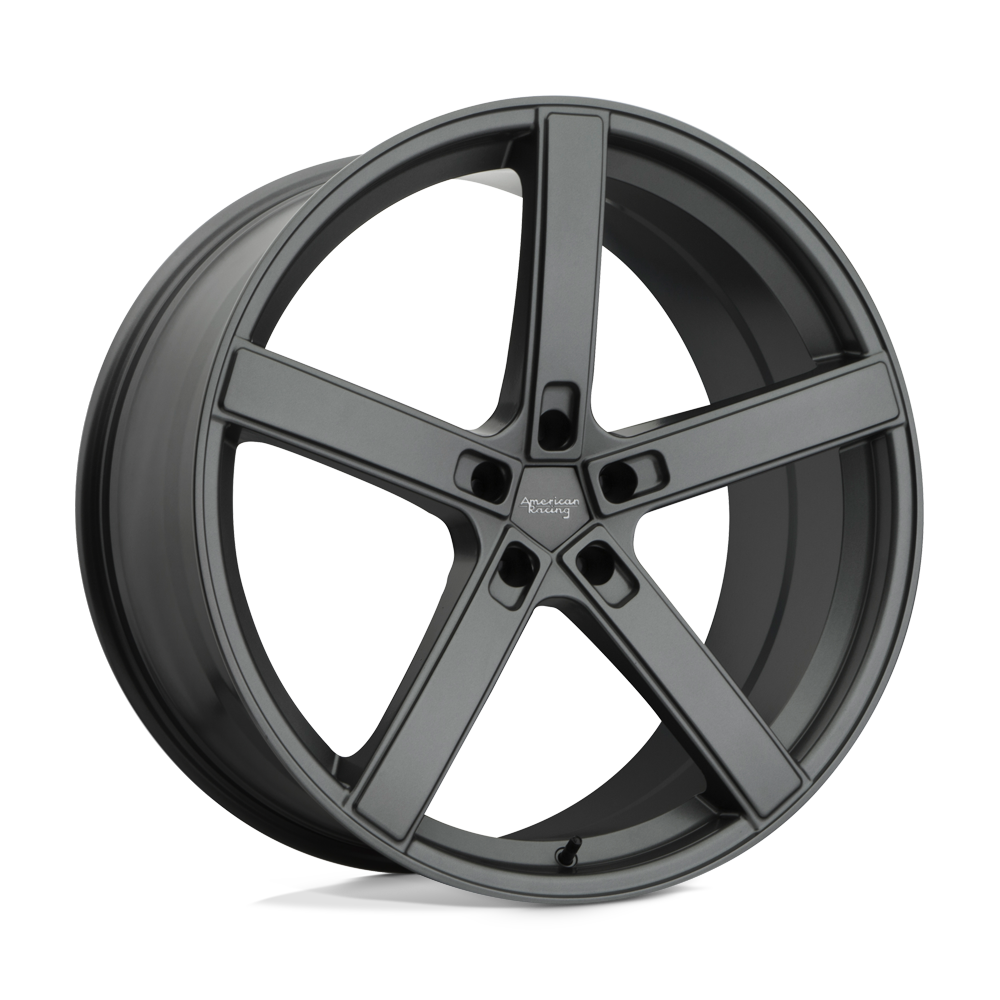 American Racing AR920 BLOCKHEAD Charcoal 22x10.5 +25 5x115mm 72.6mm - WheelWiz