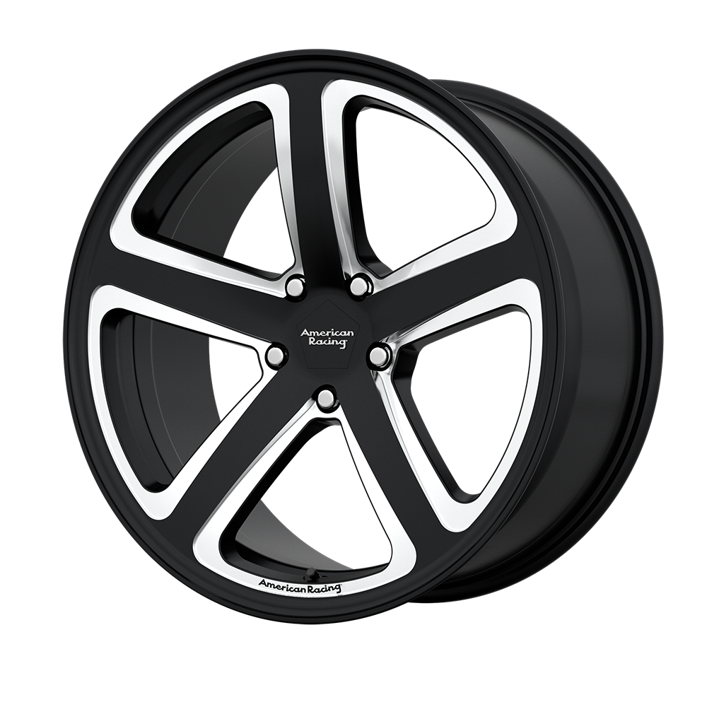 American Racing AR922 HOT LAP Satin Black Milled 18x8 +38 5x114.3mm 72.6mm - WheelWiz