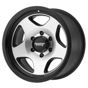 American Racing AR923 MOD 12 Satin Black Machined 17x8 00 5x127mm 72.6mm - WheelWiz