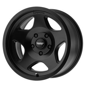 American Racing AR923 MOD 12 Satin Black 17x8 00 5x127mm 72.6mm - WheelWiz