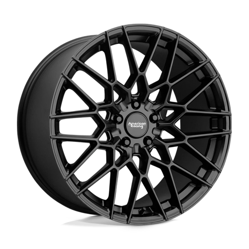 American Racing AR927 BARRAGE Satin Black 20x10.5 +40 5x120mm 74.1mm - Wheelwiz