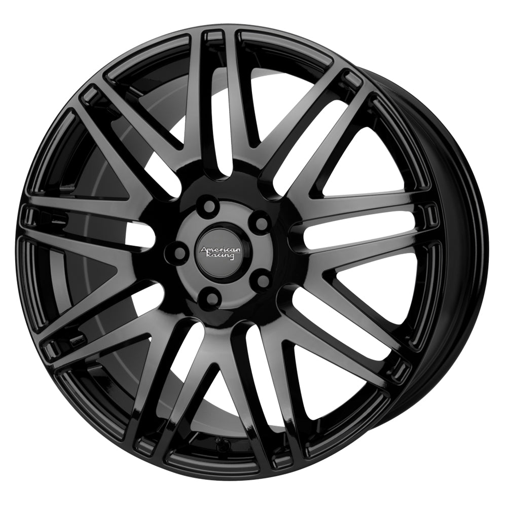 American Racing AR928 Gloss Black 18x8 +40 5x100mm 72.6mm - Wheelwiz