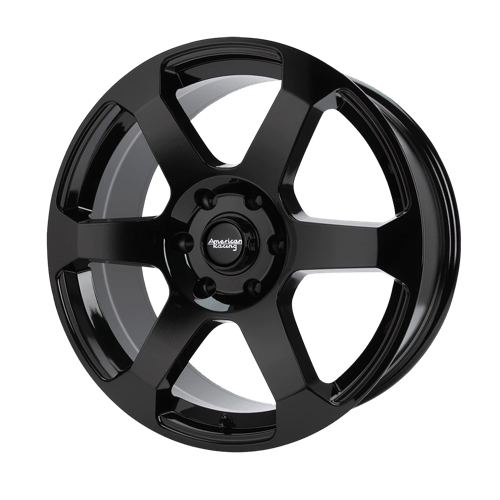 American Racing AR931 Gloss Black 20x8.5 +15 6x120mm 66.9mm - WheelWiz