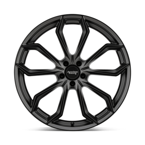 American Racing AR932 SPLITTER Satin Black 20x9 +20 5x115mm 72.6mm - WheelWiz