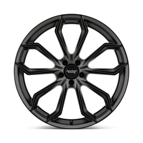 American Racing AR932 SPLITTER Satin Black 20x10.5 +40 5x120mm 74.1mm - Wheelwiz