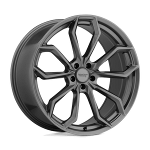 American Racing AR932 SPLITTER Graphite 22x10.5 +25 5x115mm 72.6mm - Wheelwiz