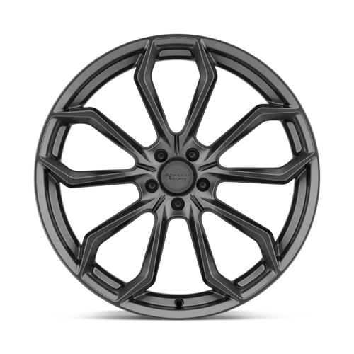 American Racing AR932 SPLITTER Graphite 22x10.5 +40 5x120mm 74.1mm - Wheelwiz