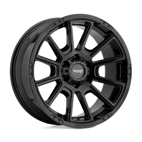 American Racing AR933 INTAKE Gloss Black 17x8.5 +18 6x139.7mm 106.1mm - WheelWiz