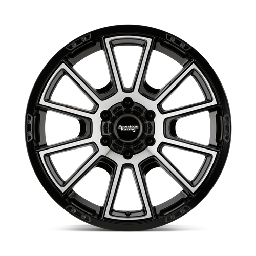 American Racing AR933 INTAKE Gloss Black Machined 20x9 0 6x139.7mm 106.1mm - Wheelwiz