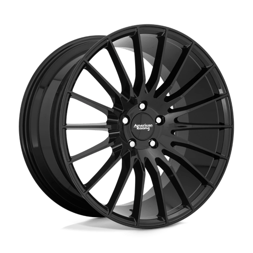 American Racing AR934 FASTLANE Gloss Black 20x10 +40 5x120mm 74.1mm - WheelWiz