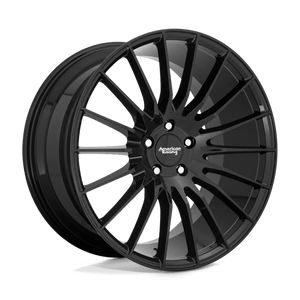 American Racing AR934 FASTLANE Gloss Black 20x10 +40 5x120mm 74.1mm - WheelWiz