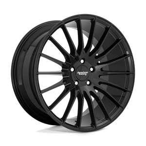 American Racing AR934 FASTLANE Gloss Black 20x10 +40 5x120mm 74.1mm - WheelWiz