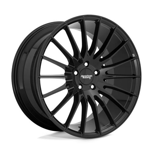 American Racing AR934 FASTLANE Gloss Black 18x8 +38 5x114.3mm 72.6mm - Wheelwiz