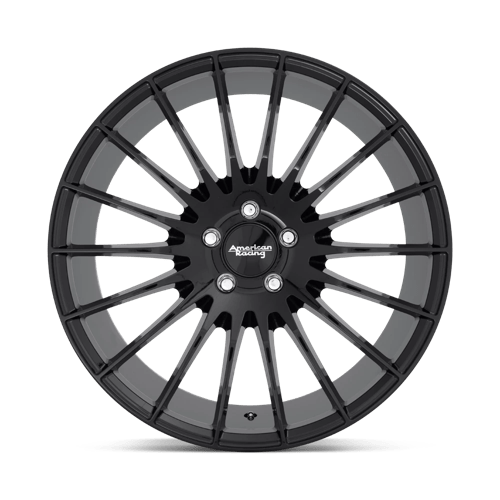 American Racing AR934 FASTLANE Gloss Black 20x8.5 +25 5x120mm 74.1mm - Wheelwiz