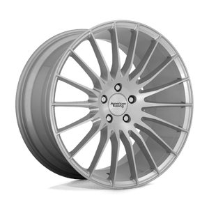 American Racing AR934 FASTLANE Brushed Silver 20x10 +40 5x120mm 74.1mm - Wheelwiz