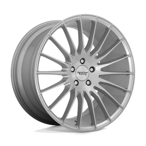 American Racing AR934 FASTLANE Brushed Silver 20x8.5 +25 5x115mm 72.6mm - WheelWiz