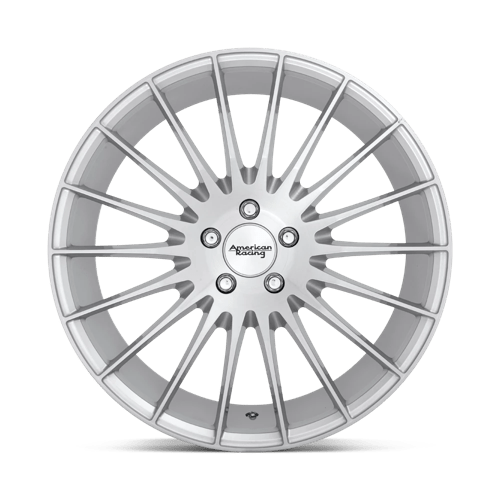 American Racing AR934 FASTLANE Brushed Silver 20x10 +40 5x114.3mm 72.6mm - Wheelwiz
