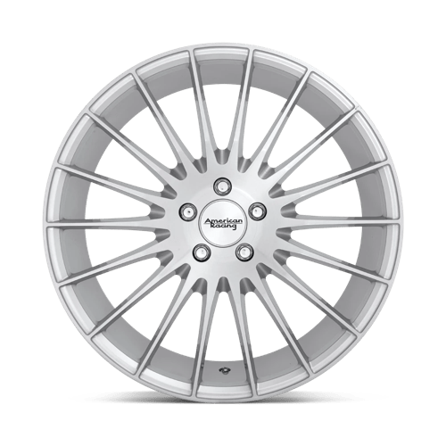 American Racing AR934 FASTLANE Brushed Silver 18x8 +38 5x114.3mm 72.6mm - WheelWiz
