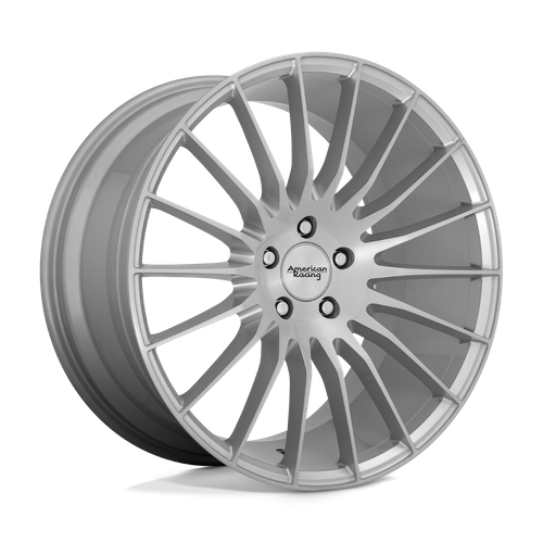 American Racing AR934 FASTLANE Brushed Silver 20x10 +40 5x120mm 74.1mm