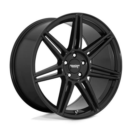 American Racing AR935 REDLINE Gloss Black 20x10 +40 5x114.3mm 72.6mm - WheelWiz