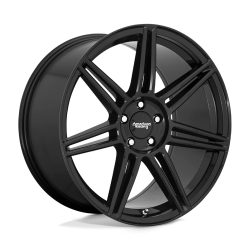 American Racing AR935 REDLINE Gloss Black 18x8 +38 5x114.3mm 72.6mm - WheelWiz