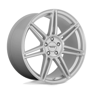 American Racing AR935 REDLINE Brushed Silver 20x8.5 +25 5x120mm 74.1mm - WheelWiz