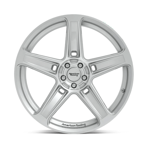 American Racing AR936 Machined Silver 20x10.5 +22 5x115mm 72.6mm - Wheelwiz