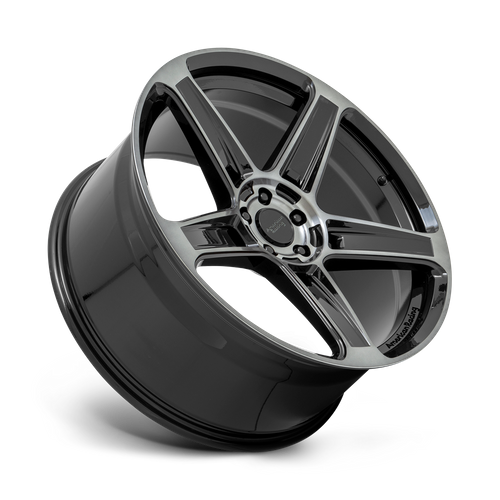 American Racing AR936 Gloss Black W/ Gray Tint 20x10.5 +22 5x115mm 72.6mm