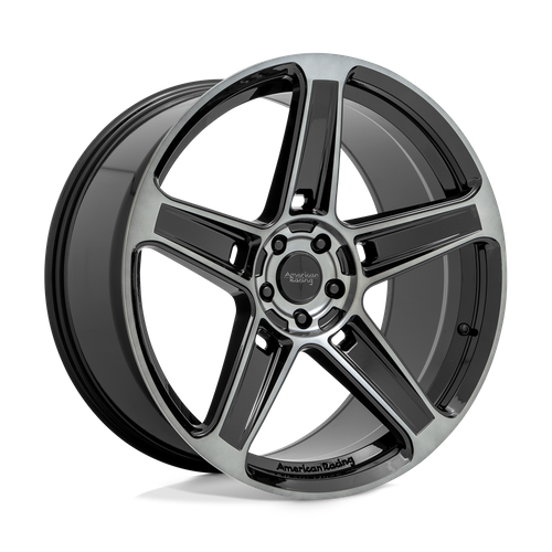 American Racing AR936 Gloss Black W/ Gray Tint 20x10.5 +22 5x115mm 72.6mm