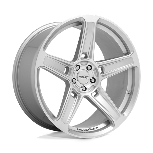 American Racing AR936 Machined Silver 20x10.5 +22 5x115mm 72.6mm