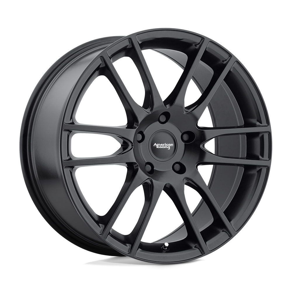 American Racing AR937 PIVOT Satin Black 20x9.5 +48 5x130mm 71.5mm - WheelWiz