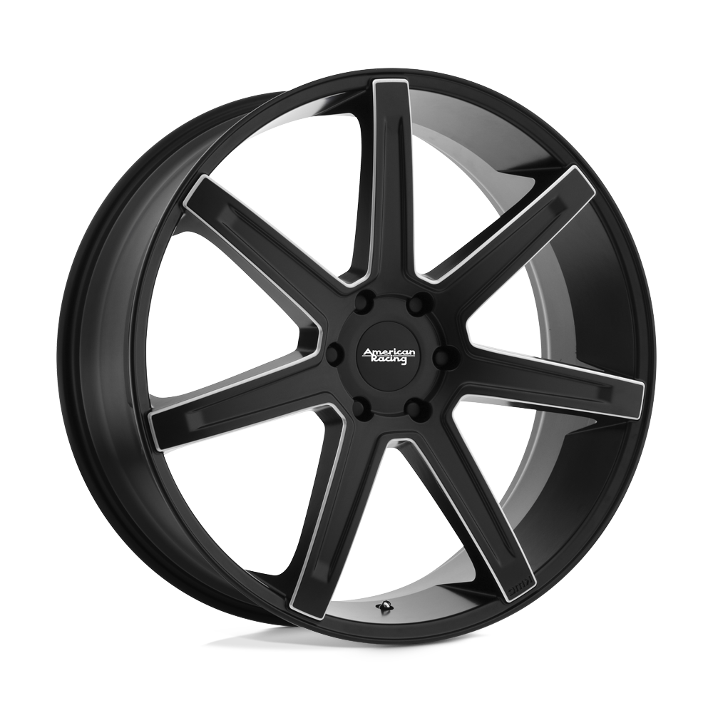 American Racing AR938 REVERT Satin Black Milled 20x9 +15 6x120mm 66.9mm - WheelWiz
