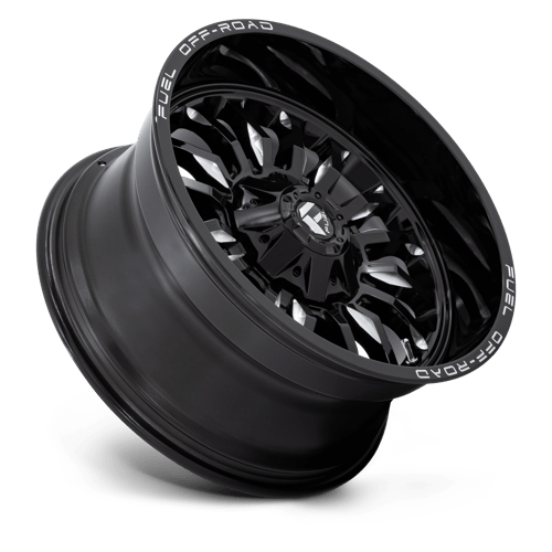 Fuel Offroad D795 ARC Gloss Black Milled 20x10 -18 6x135|6x139.7mm 106.1mm - Wheelwiz