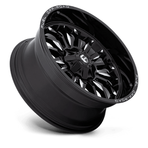 Fuel Offroad D795 ARC Gloss Black Milled 22x10 -18 6x135|6x139.7mm 106.1mm - Wheelwiz