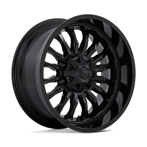 Fuel Offroad D796 ARC Matte Black W/ Gloss Black Lip 22x10 -18 6x135|6x139.7mm 106.1mm - Wheelwiz