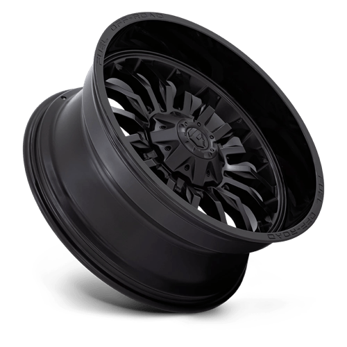 Fuel Offroad D796 ARC Matte Black W/ Gloss Black Lip 22x10 -18 6x135|6x139.7mm 106.1mm - Wheelwiz