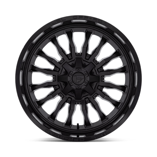 Fuel Offroad D796 ARC Matte Black W/ Gloss Black Lip 22x10 -18 6x135|6x139.7mm 106.1mm - Wheelwiz