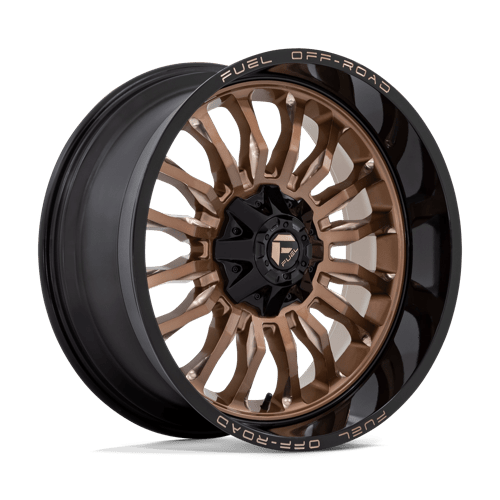 Fuel Offroad D797 ARC Platinum Bronze W/ Black Lip 22x10 -18 6x135|6x139.7mm 106.1mm - Wheelwiz