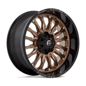 Fuel Offroad D797 ARC Platinum Bronze W/ Black Lip 22x10 -18 6x135|6x139.7mm 106.1mm - Wheelwiz