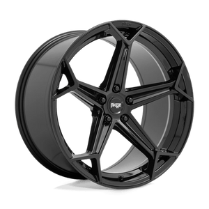 Niche N258 ARROW Gloss Black 20x9 +25 5x114.3mm 72.6mm - Wheelwiz
